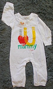 Комбинезон "I love u mummy"